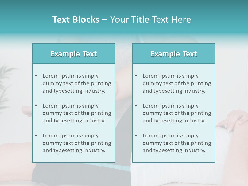 Spa Weight Body PowerPoint Template
