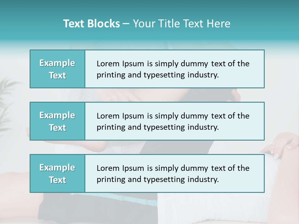 Spa Weight Body PowerPoint Template
