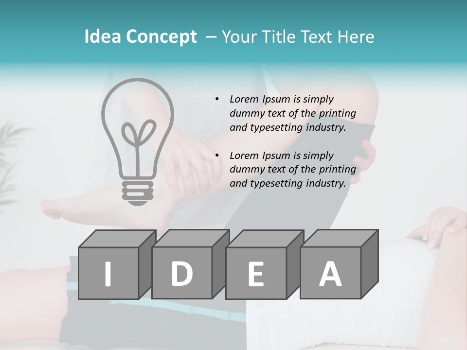 Spa Weight Body PowerPoint Template