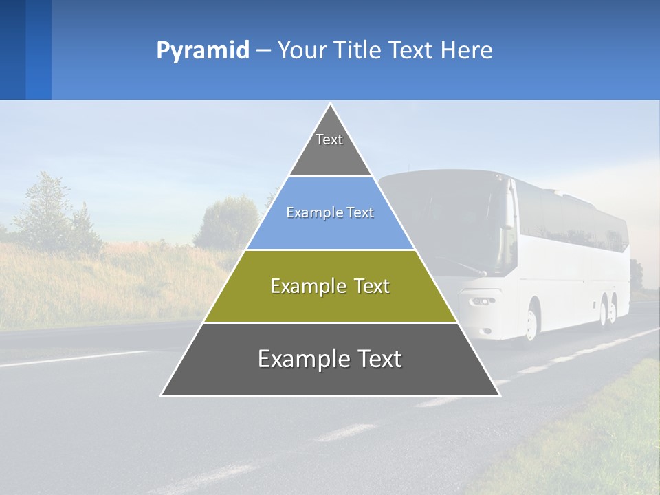 Road Public Destination PowerPoint Template