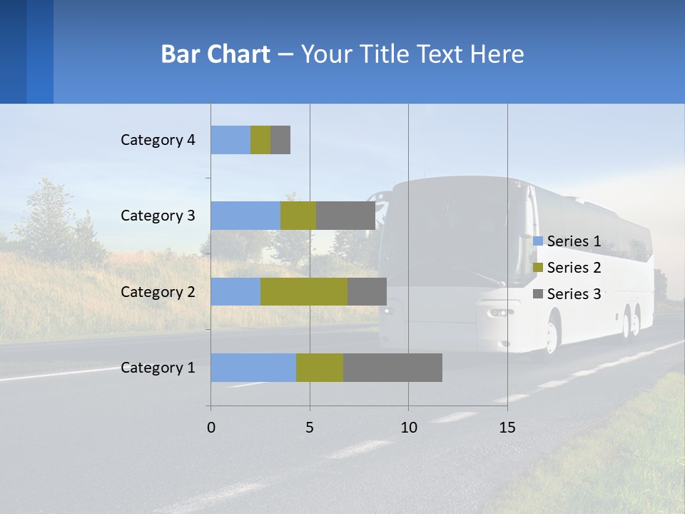 Road Public Destination PowerPoint Template