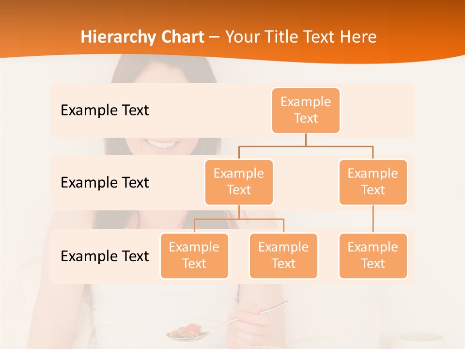 Relaxation Eating Bed PowerPoint Template