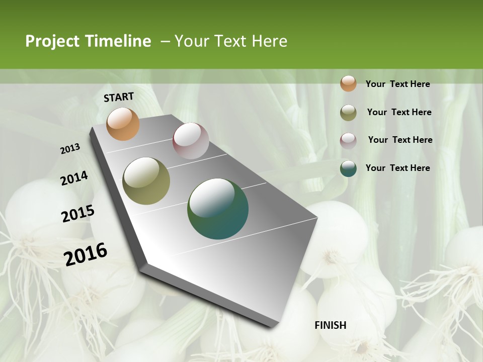 Photograph Onions With Stems Onions Close Up PowerPoint Template