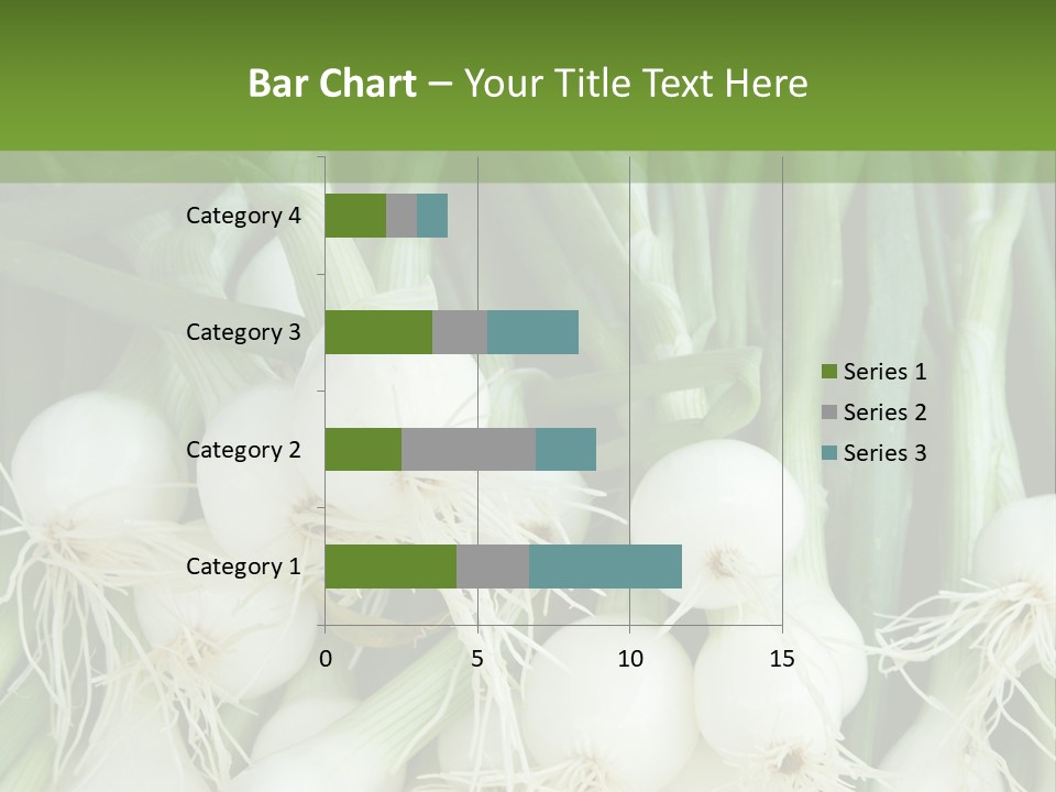 Photograph Onions With Stems Onions Close Up PowerPoint Template