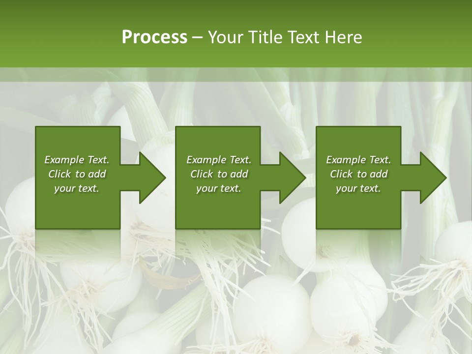 Photograph Onions With Stems Onions Close Up PowerPoint Template