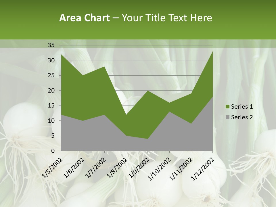 Photograph Onions With Stems Onions Close Up PowerPoint Template