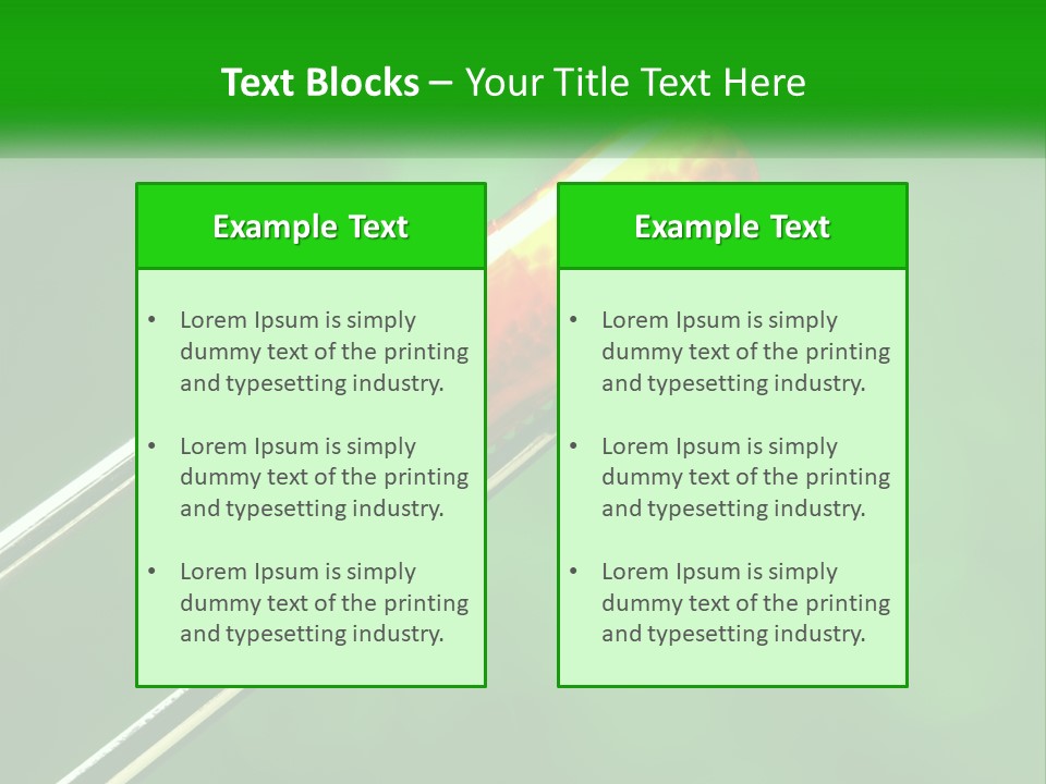 Chemist's Shop Vitamine Addicted PowerPoint Template