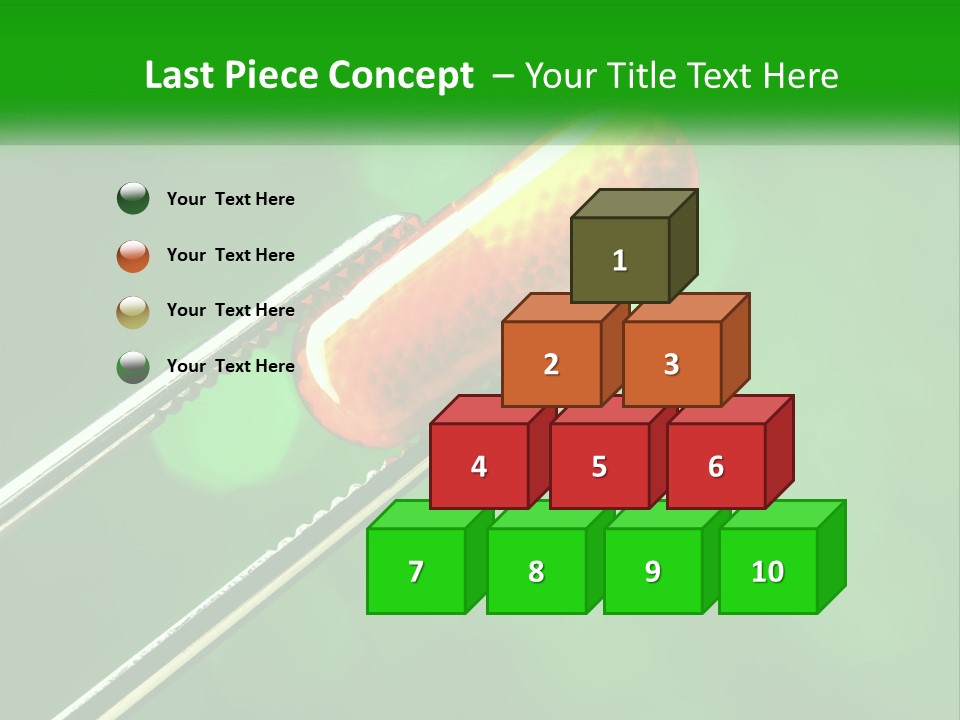 Chemist's Shop Vitamine Addicted PowerPoint Template