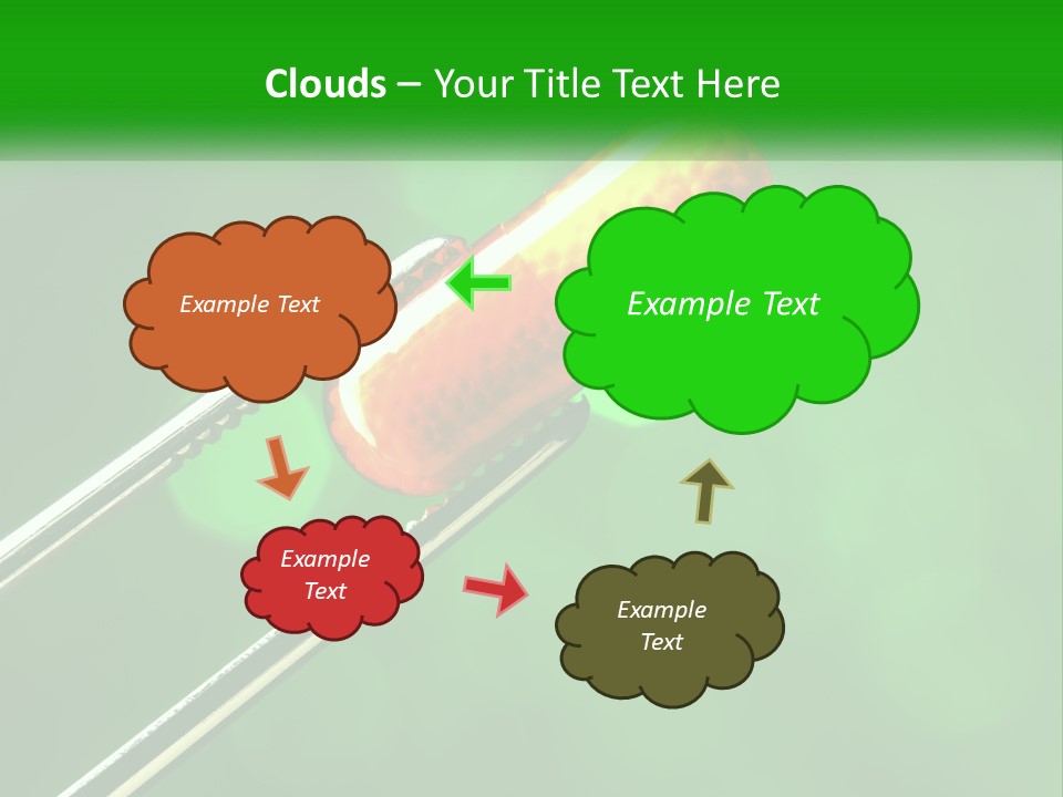 Chemist's Shop Vitamine Addicted PowerPoint Template