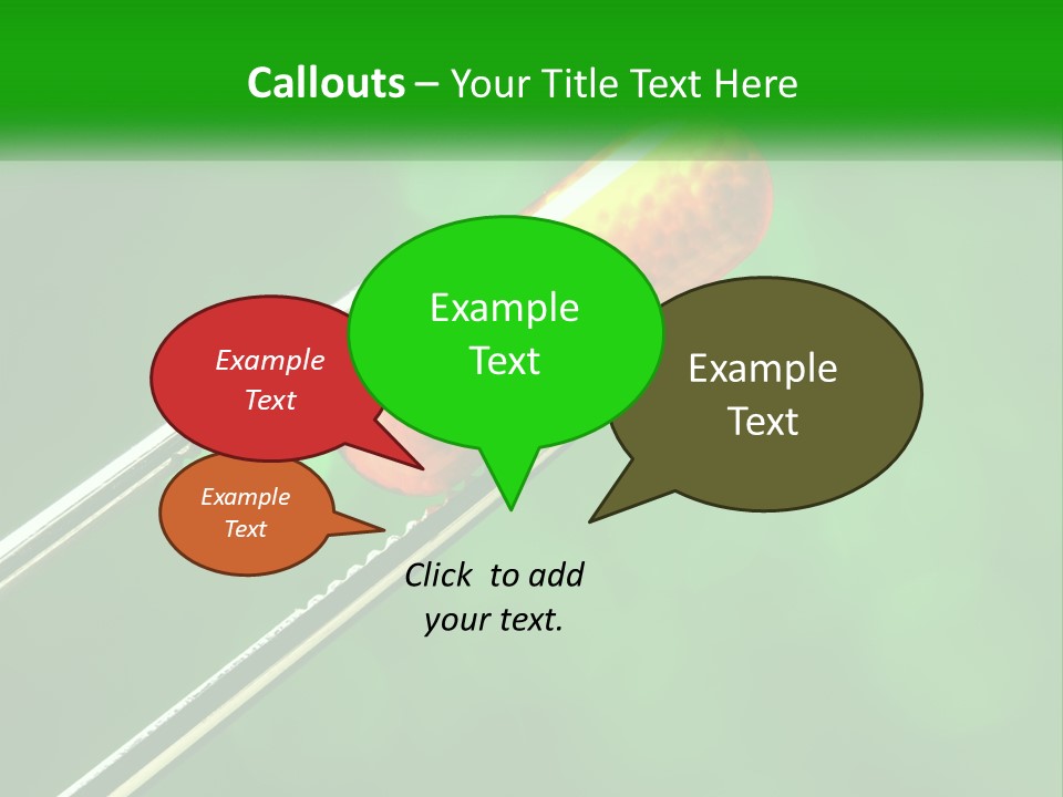 Chemist's Shop Vitamine Addicted PowerPoint Template