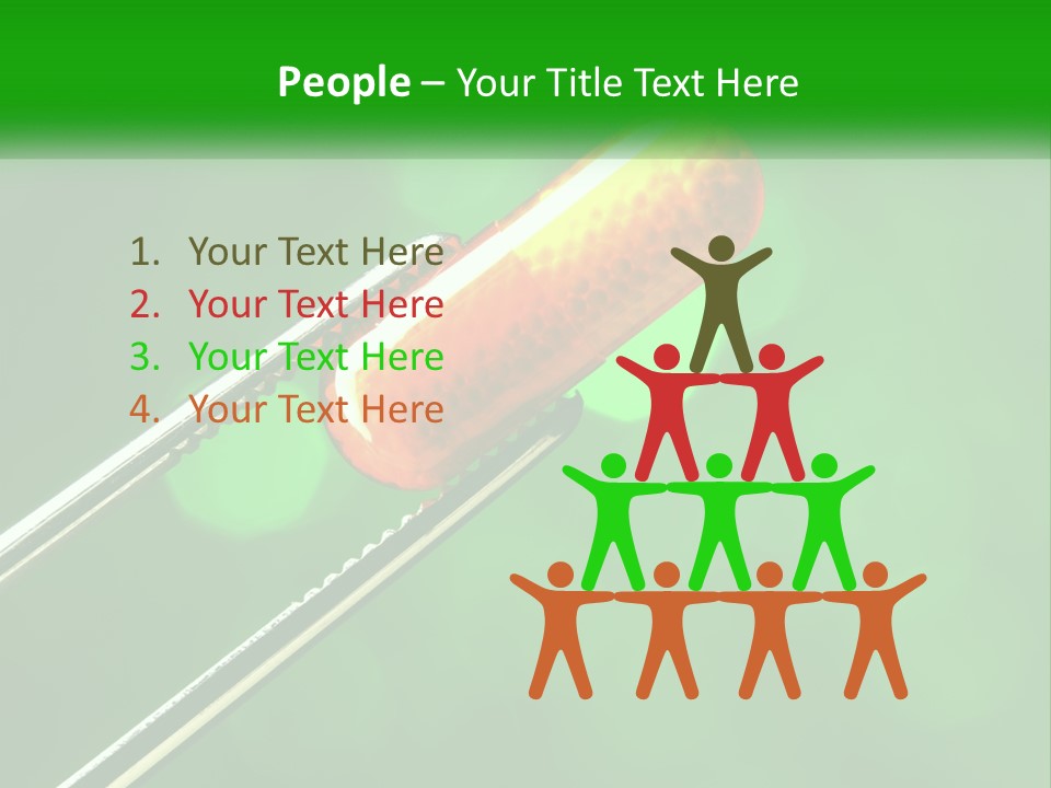 Chemist's Shop Vitamine Addicted PowerPoint Template