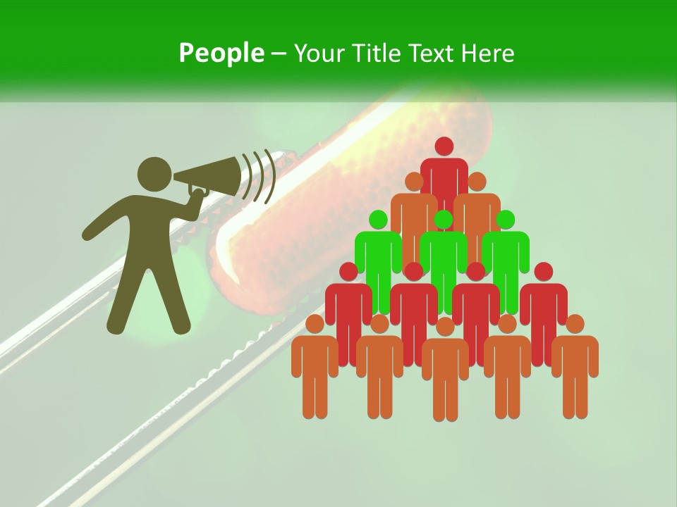 Chemist's Shop Vitamine Addicted PowerPoint Template