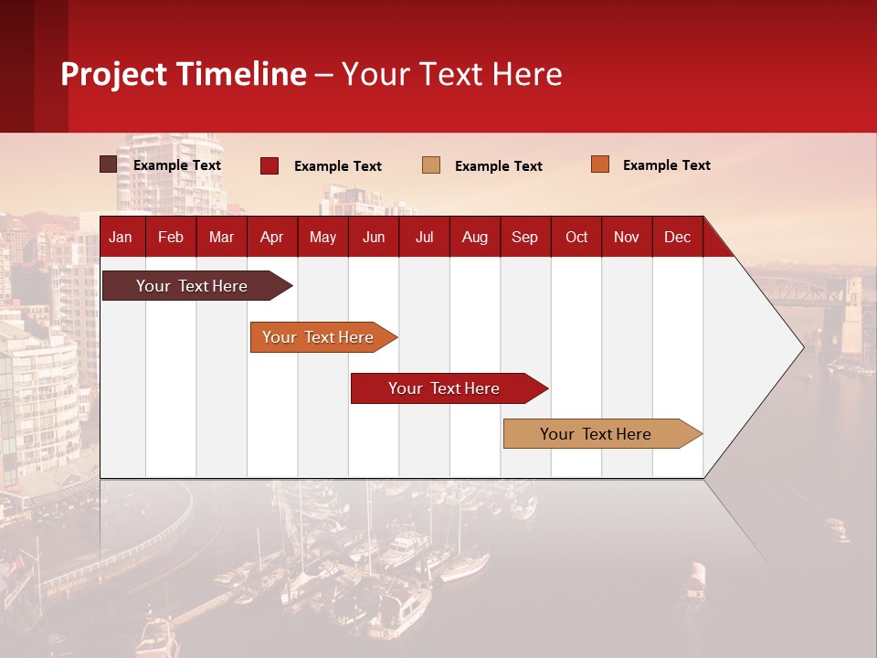 Coast Vancouver Skyscraper PowerPoint Template