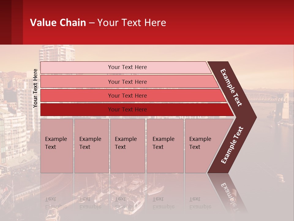 Coast Vancouver Skyscraper PowerPoint Template