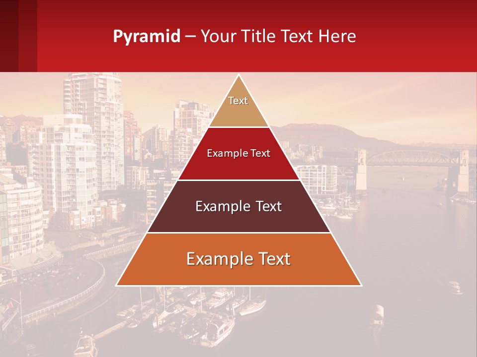 Coast Vancouver Skyscraper PowerPoint Template