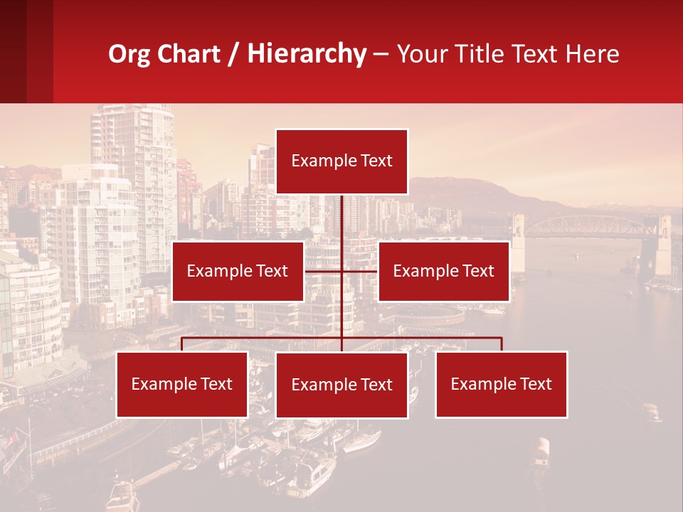 Coast Vancouver Skyscraper PowerPoint Template