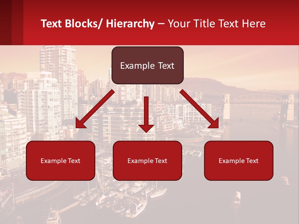 Coast Vancouver Skyscraper PowerPoint Template