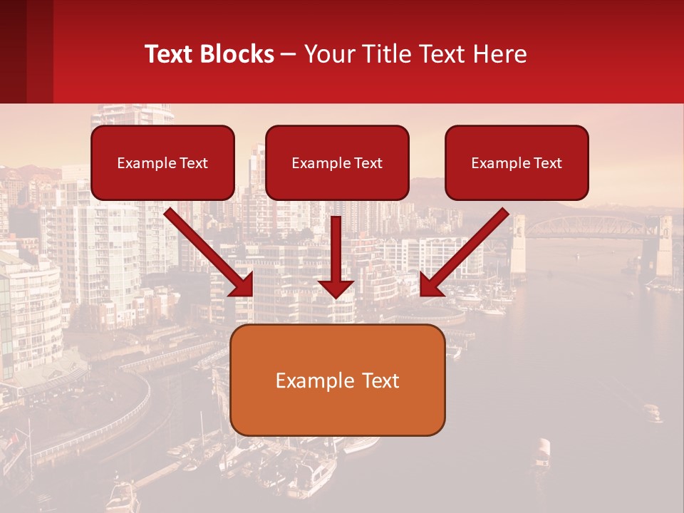 Coast Vancouver Skyscraper PowerPoint Template