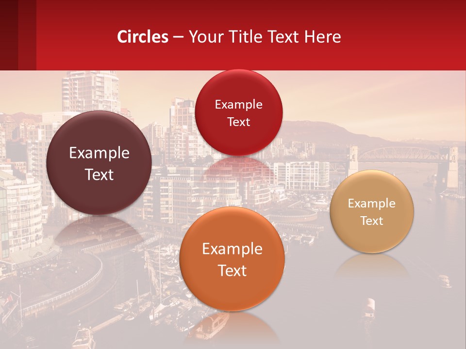 Coast Vancouver Skyscraper PowerPoint Template