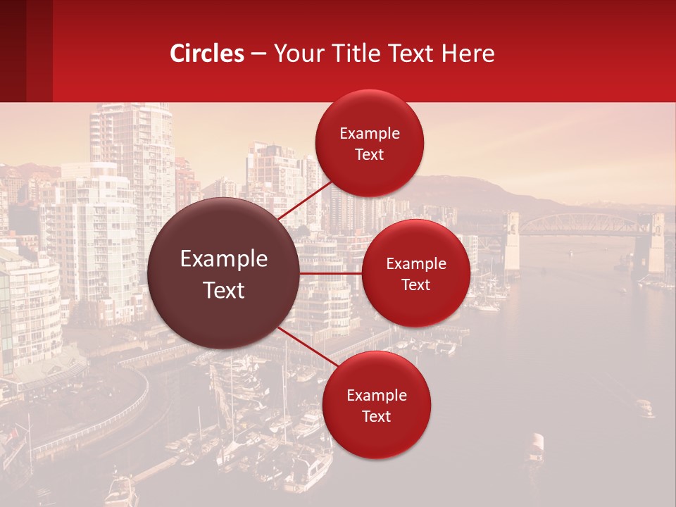 Coast Vancouver Skyscraper PowerPoint Template