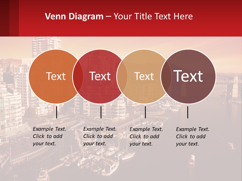Coast Vancouver Skyscraper PowerPoint Template