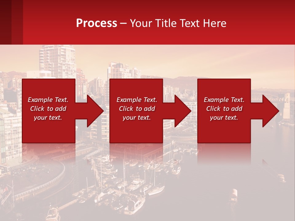 Coast Vancouver Skyscraper PowerPoint Template