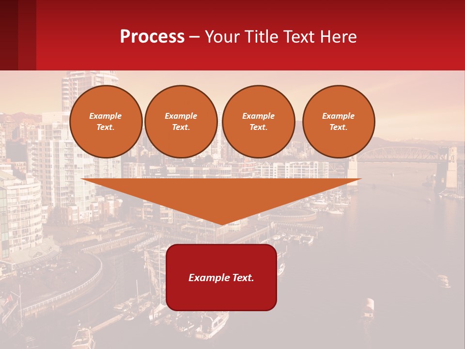 Coast Vancouver Skyscraper PowerPoint Template