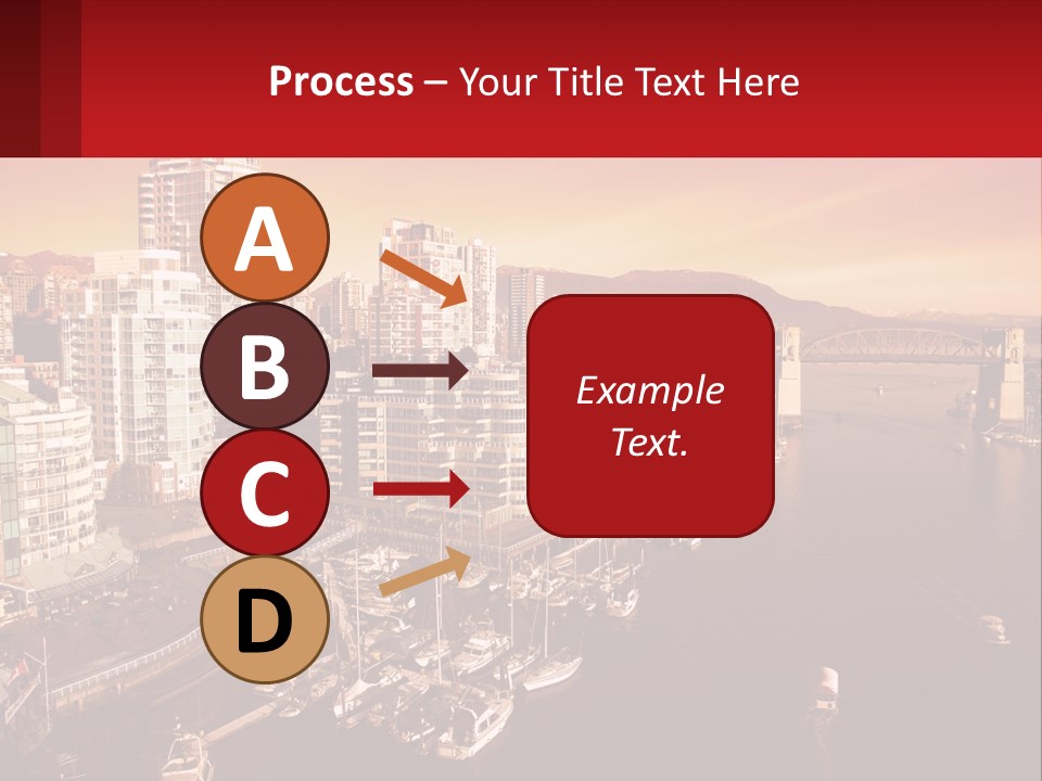 Coast Vancouver Skyscraper PowerPoint Template