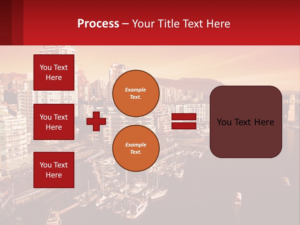 Coast Vancouver Skyscraper PowerPoint Template