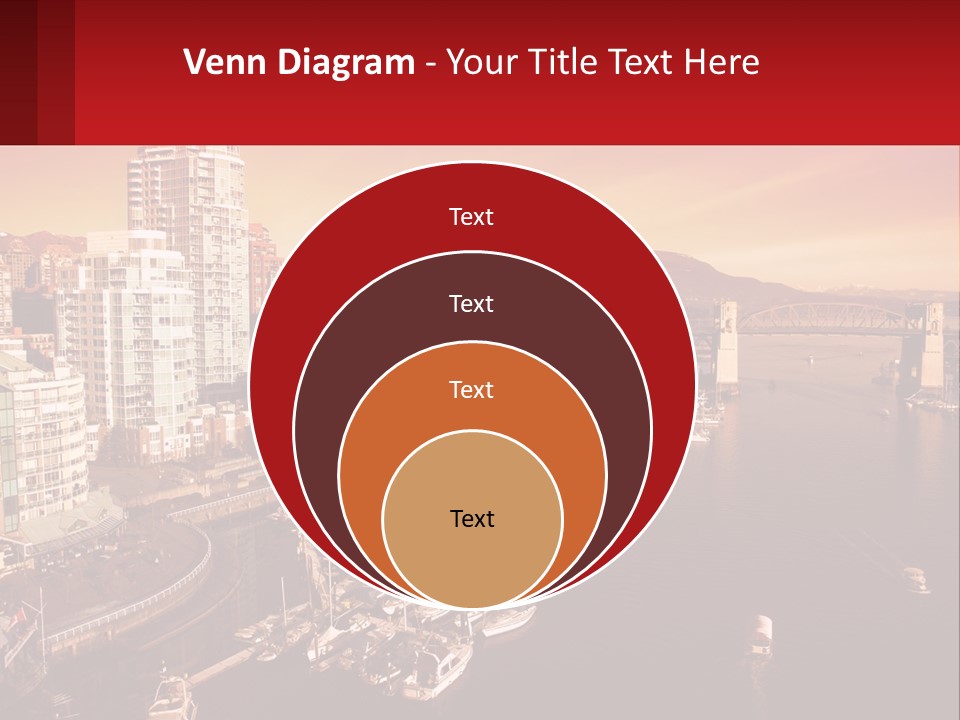 Coast Vancouver Skyscraper PowerPoint Template