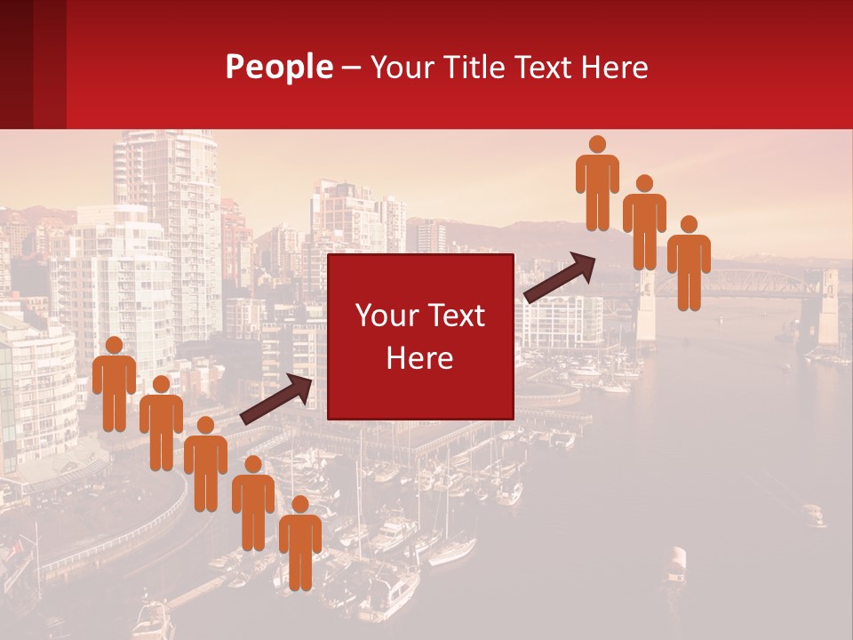 Coast Vancouver Skyscraper PowerPoint Template