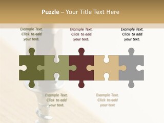 Still Closeup Bit PowerPoint Template