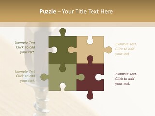 Still Closeup Bit PowerPoint Template