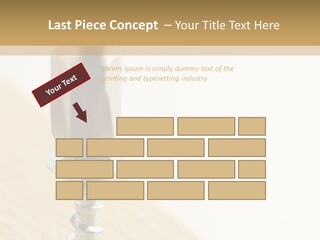 Still Closeup Bit PowerPoint Template