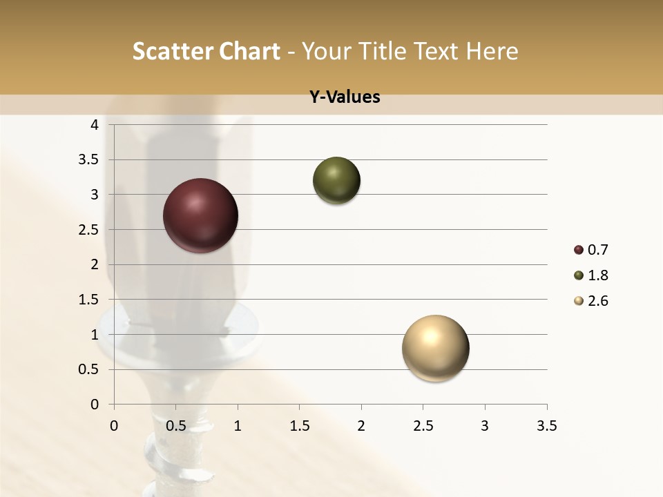 Still Closeup Bit PowerPoint Template