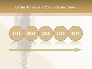 Still Closeup Bit PowerPoint Template