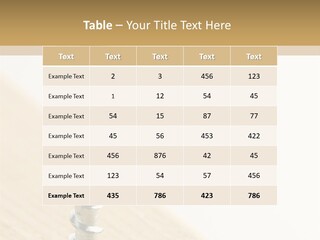 Still Closeup Bit PowerPoint Template