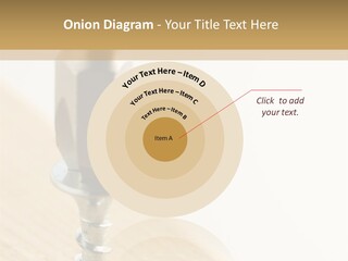 Still Closeup Bit PowerPoint Template