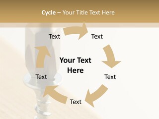 Still Closeup Bit PowerPoint Template