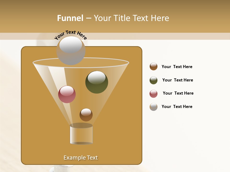 Still Closeup Bit PowerPoint Template