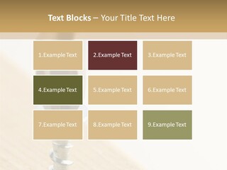 Still Closeup Bit PowerPoint Template