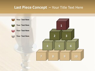 Still Closeup Bit PowerPoint Template