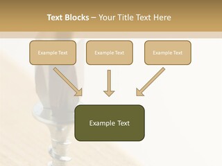Still Closeup Bit PowerPoint Template