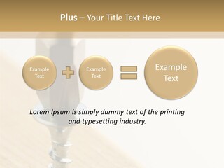 Still Closeup Bit PowerPoint Template
