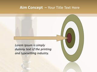 Still Closeup Bit PowerPoint Template