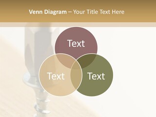 Still Closeup Bit PowerPoint Template