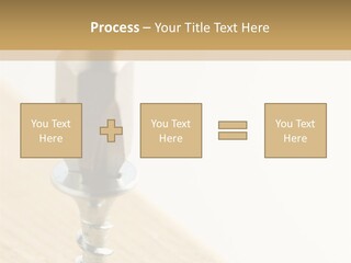 Still Closeup Bit PowerPoint Template