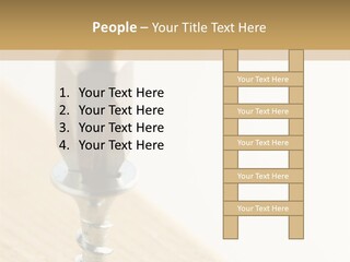 Still Closeup Bit PowerPoint Template