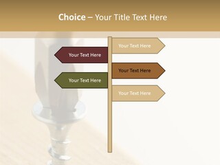 Still Closeup Bit PowerPoint Template