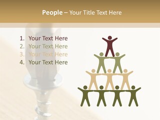 Still Closeup Bit PowerPoint Template